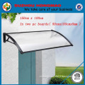 Economic outdoor Polycarbonate (PC) waterproof awnings for used door window awnings